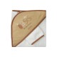 CAPE DE BAIN AVEC GANT ODIN Sucre Orge