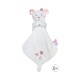 DOUDOU MOUCHOIR XL SOURIS ROSIA Sucre Orge