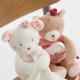 DOUDOU MOUCHOIR XL SOURIS ROSIA Sucre Orge