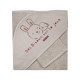 CAPE DE BAIN AVEC GANT SABRINO Sucre Orge