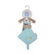 DOUDOU MOUCHOIR CHIEN VELOURS DOUX Sucre Orge