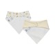 LOT DE 2 BAVOIRS BANDANA IBOLI MAILLE Sucre Orge