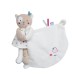 DOUDOU MOUCHOIR XL CHAT VELOURS DOUX Sucre Orge