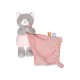 DOUDOU MOUCHOIR CHAT Sucre Orge