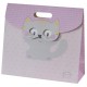 SAC CADEAU ROSE "CHAT" Sucre d'orge