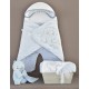 DOUDOU MOUCHOIR PETIT YETI Sucre Orge