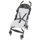 MATELAS DE POUSSETTE BLEU RAYE Sucre Orge