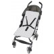 MATELAS DE POUSSETTE GRIS IMPRIME Sucre Orge