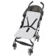 MATELAS DE POUSSETTE ROSE IMPRIME Sucre Orge