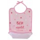 LOT DE 2 BAVOIRS PLASTIFIES ROSE Sucre Orge