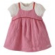 ROBE BEBE FILLE ROSE + TEE SHIRT Sucre Orge