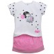 JUPE + T-SHIRT ROSE Sucre Orge