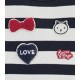 ENSEMBLE 3 PIECES SHORT MARINE/ROUGE Sucre Orge