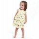 ROBE IMPRIMEE JAUNE Sucre d'orge