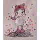 PYJAMA FILLE ANTHRACITE/ROSE  2/8 ANS Sucre Orge