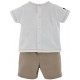 T SHIRT ET SHORT TOILE BEBE GARCON Sucre Orge