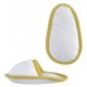 PEIGNOIR AVEC MULES BLANC Sucre Orge