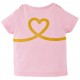 TEE SHIRT BEBE MANCHES COURTES ROSE Sucre Orge