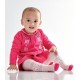 ROBE + COLLANT BEBE FUCHSIA FOLKLORE BABY Sucre Orge