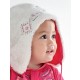 BONNET FILLE FOURRURE FOLKLORE BABY Sucre Orge