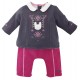 SWEAT + PANTALON BEBE FILLE FOLKLORE BABY Sucre Orge