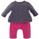 SWEAT + PANTALON BEBE FILLE FOLKLORE BABY Sucre Orge