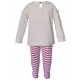 PYJAMA 2P FILLE Sucre Orge