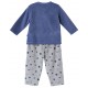 PYJAMA 2 PIECES BLEU MODELE BERNARDO Sucre Orge