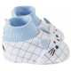 CHAUSSONS BEBE GARCON EN MOLLETON 0/6 MOIS Sucre Orge