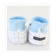 CHAUSSONS BEBE GARCON EN MOLLETON 0/6 MOIS Sucre Orge