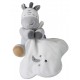 DOUDOU MOUCHOIR ZEBRE Sucre Orge