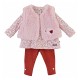 TUNIQUE JEGGING GILET S/S MANCHE DALA Sucre Orge