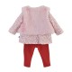TUNIQUE JEGGING GILET S/S MANCHE DALA Sucre Orge