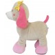 GRANDE PELUCHE RANGE PYJAMA CHIEN SUCRE D'ORGE