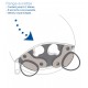 RANGE-SUCETTES PANDA sucre d'orge