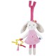 JOUET D'EVEIL LAPIN ROSE Sucre Orge