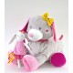 JOUET D'EVEIL LAPIN ROSE Sucre Orge