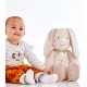 GRANDE PELUCHE RANGE PYJAMA LAPIN BEIGE Sucre Orge