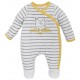 PYJAMA BEBE RAYE GRIS/ECRU Sucre Orge