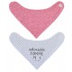 LOT DE 2 BAVOIRS BANDANA AMALIA Sucre Orge