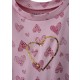 ROBE CŒURS BALBINA 3/10 ANS Sucre Orge