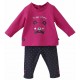 T SHIRT FUCHSIA + LEGGING ETOILÉ BERTELI Sucre Orge