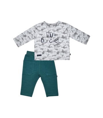 TSHIRT PANTALON MANU Sucre Orge