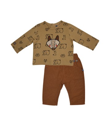 TEE SHIRT PANTALON IANIS BEBE Sucre Orge