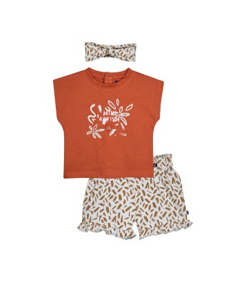 TSHIRT SHORT BANDEAU NAE Sucre Orge