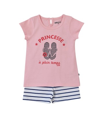PYJAMA ETE FILLE EUNICE  Sucre Orge