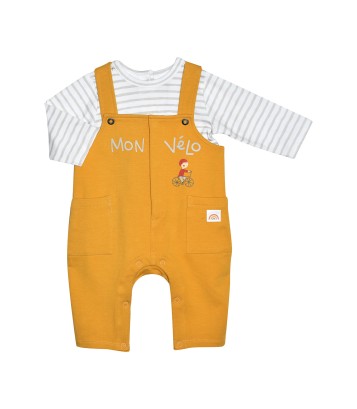 TEE SHIRT SALOPETTE JAUNE ENDER  Sucre Orge