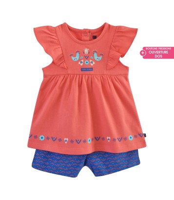 TUNIQUE SHORT ELIANE Sucre Orge