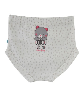 LOT DE 2 CULOTTES FILLE EMILINE  Sucre Orge