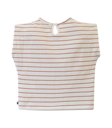 TEE SHIRT RAYE ELSIE  Sucre Orge